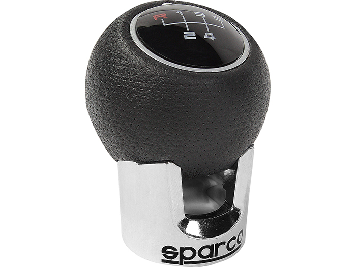 sparco-racing-lazio-universal-synthetic-leather-gear-knob-black