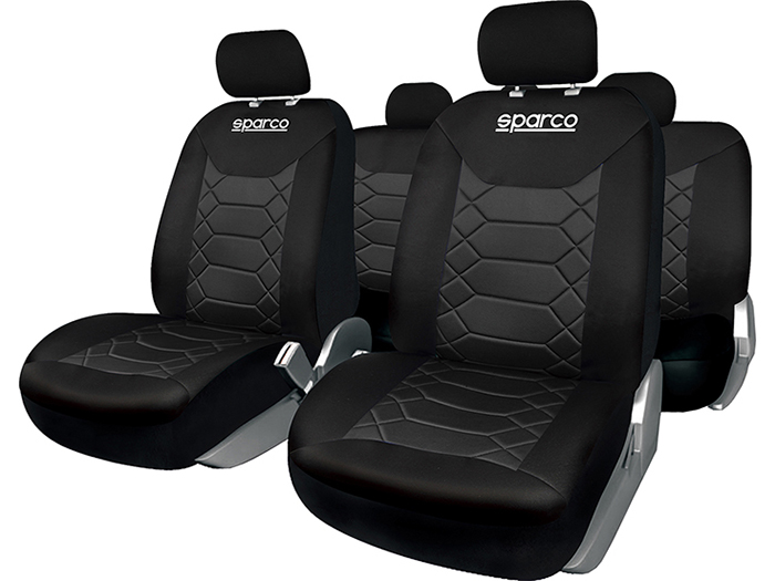 sparco-racing-polyester-car-seat-cover-set-black