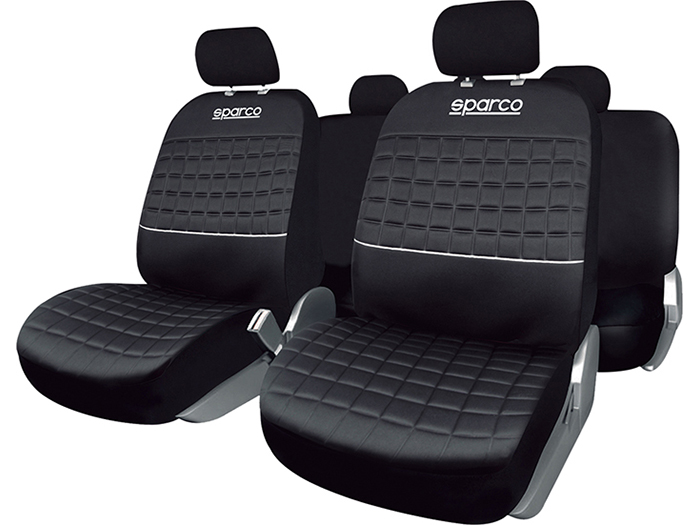 sparco-racing-polyester-car-seat-cover-set-black-with-silver-grey-line