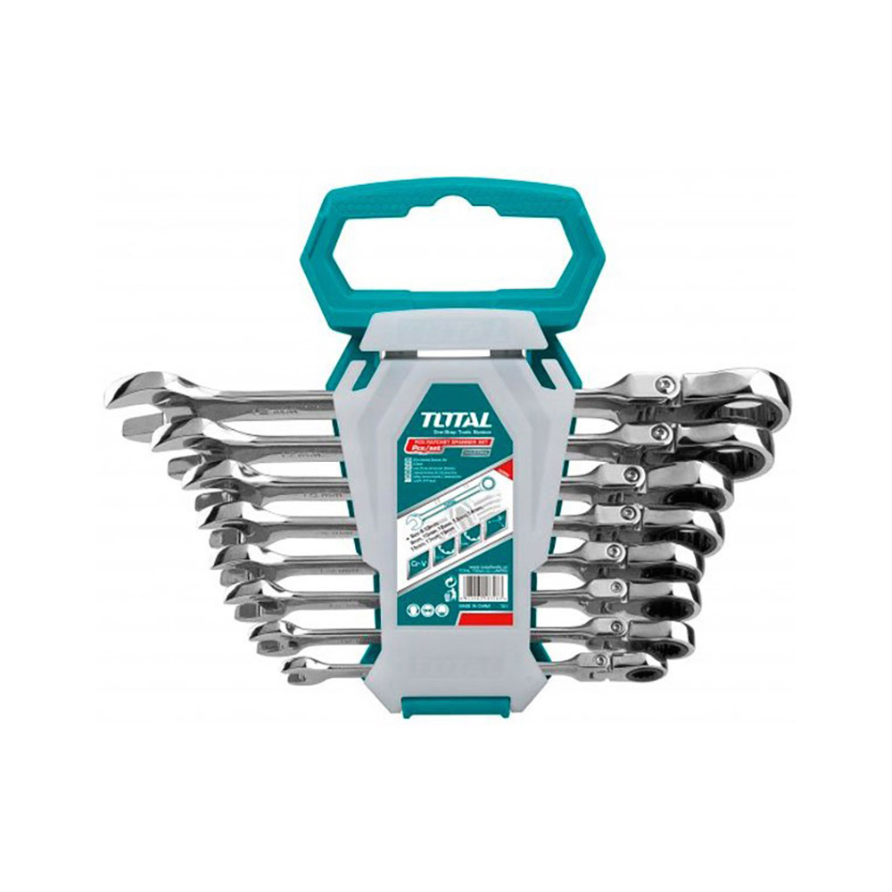 total-tht102rk586-ratchet-spanner-flex-set-of-8-pieces