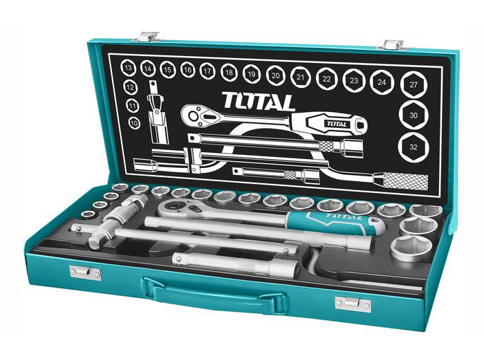 total-socket-set-of-24-pieces