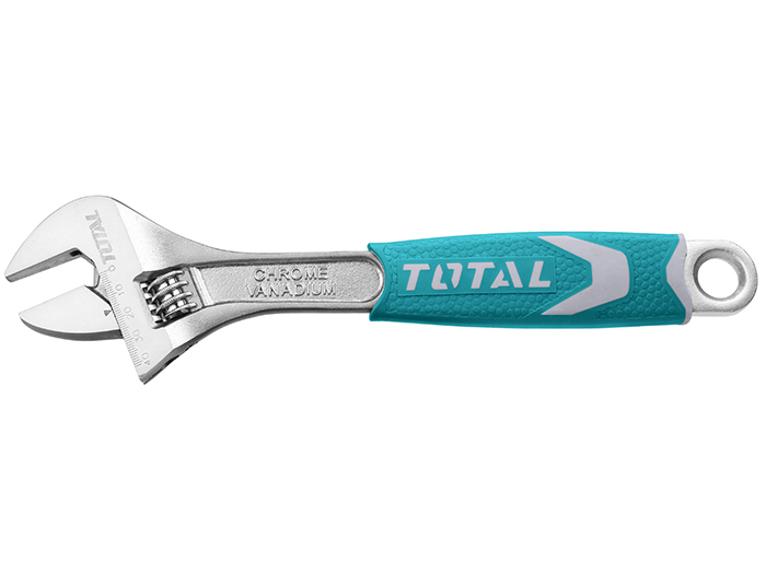 total-adjustable-wrench-turquoise-25cm