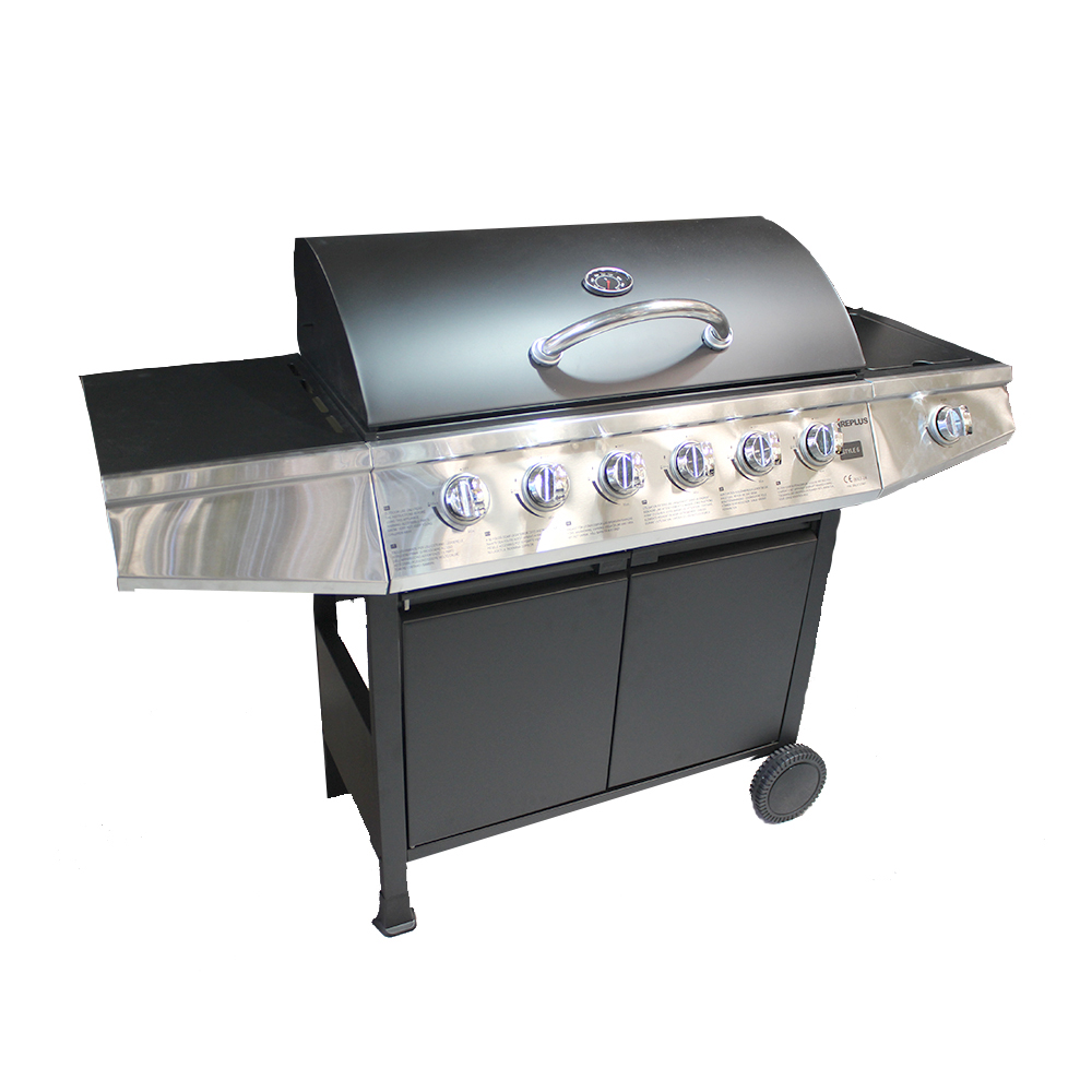 fireplus-magna-style-6-gas-bbq-with-6-burners-grill-side-burner-black