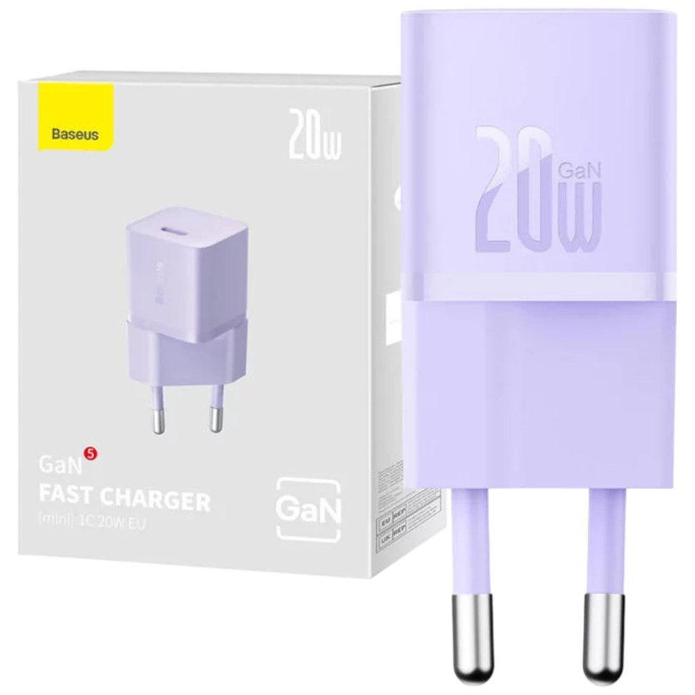 baseus-mini-gan5-wall-charger-20w-purple