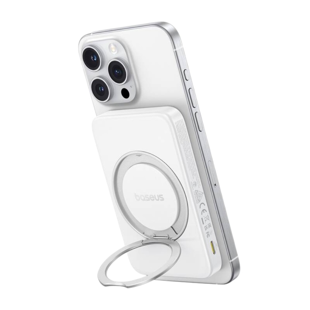 baseus-powerbank-magnetic-with-stand-picogo-qi2-5000mah-20w-white