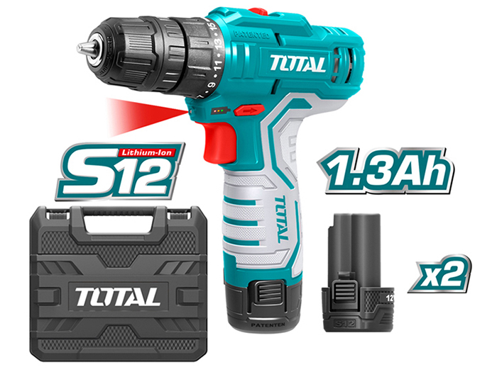 total-12-volt-cordless-drill-with-accessories-blue