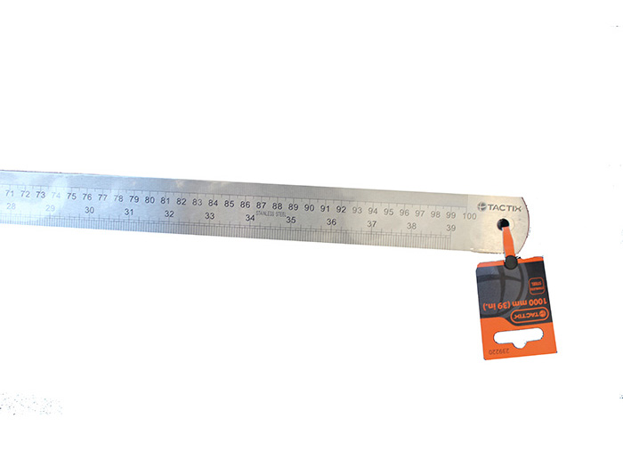 tactix-stainless-steel-1000-mm-ruler-grey