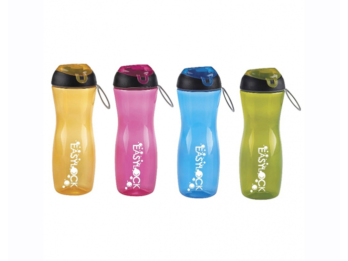 easy-lock-flip-top-portable-pp-plastic-water-bottle