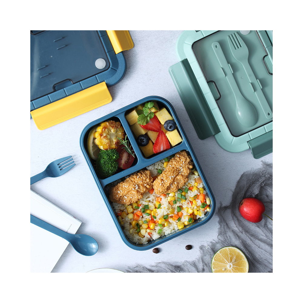 plastic-food-container-with-3-dividers-cutlery-2-assorted-colours