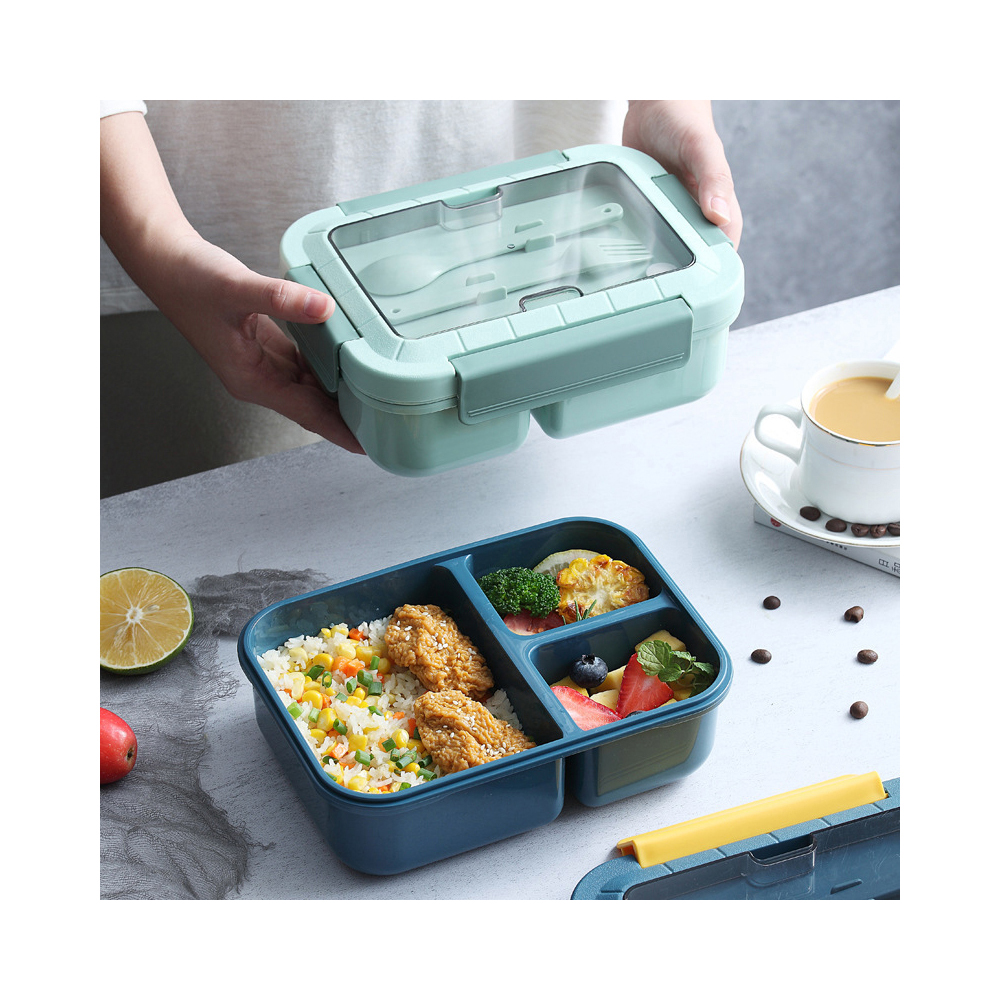 plastic-food-container-with-3-dividers-cutlery-2-assorted-colours