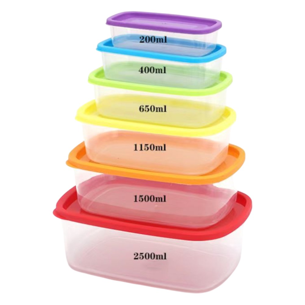 plastic-single-layer-bento-box-assorted-colors