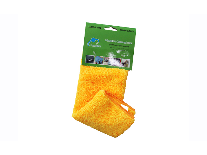 Vileda Actifibre Cloth for Cleaning Glass – Yellow