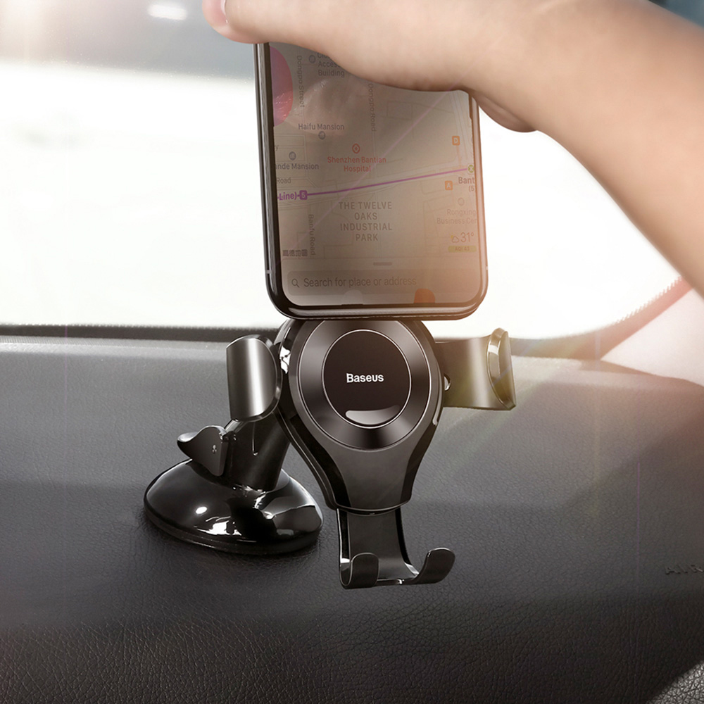 baseus-osculum-gravitational-phone-holder-black