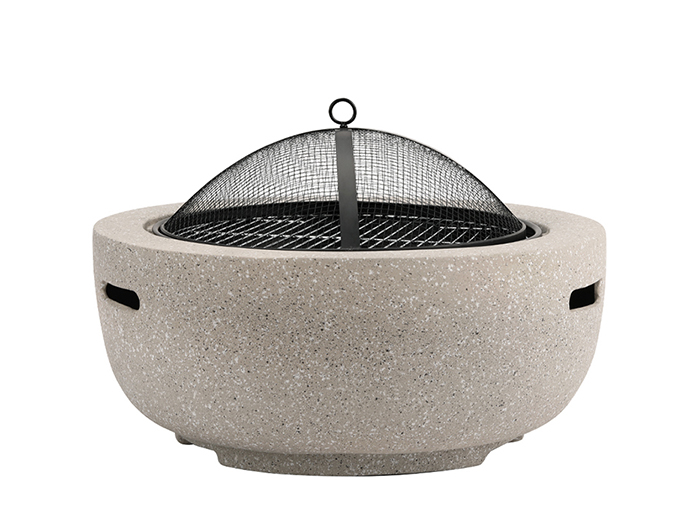 magnesia-stone-round-fire-pit-with-cooking-grid-60cm