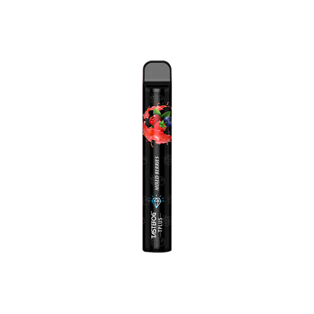 tastefog-tplus-disposable-vape-pen-800-puffs-2-percent-nicotine-mixed-berries