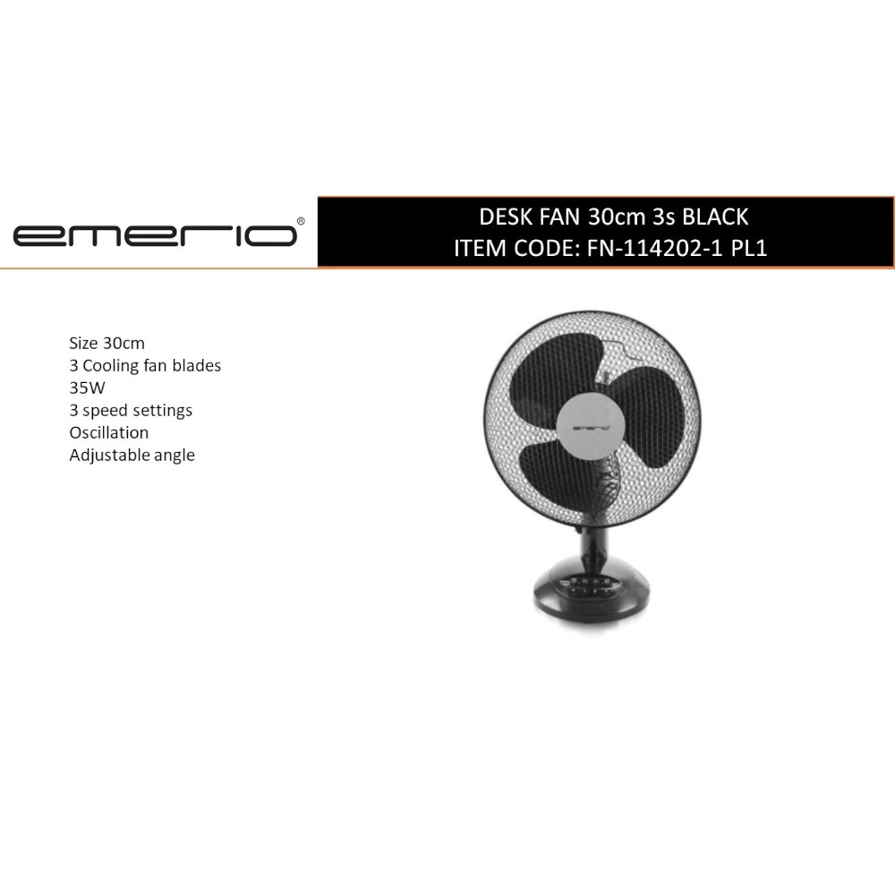 eurolamp-desk-fan-30cm-3-speed-black