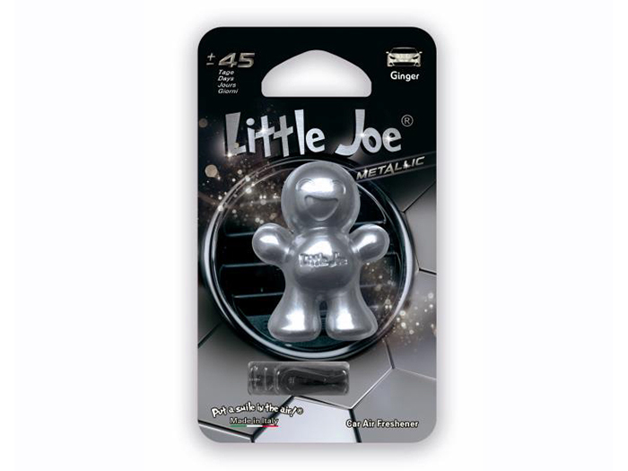 little-joe-metallic-car-air-freshner-ginger-scent