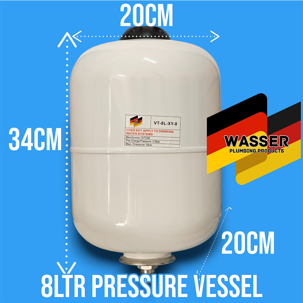 wasser-pre-charge-pressure-vessel-8l-3-5-bar
