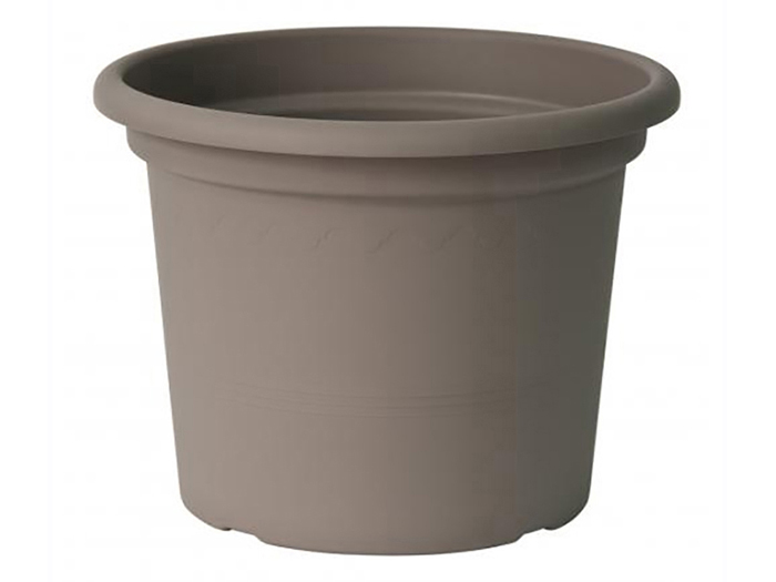 flower-pot-geo-taupe-20-cm