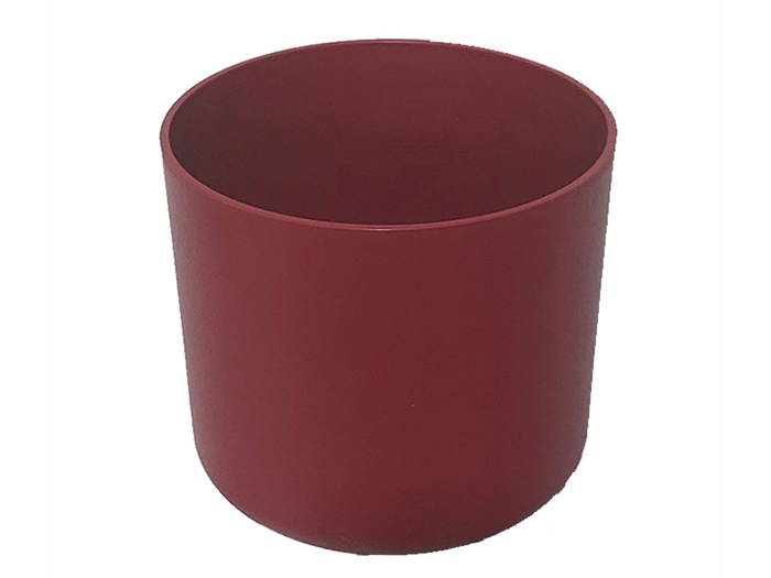 greener-ono-flower-pot-cover-brick-red-11cm