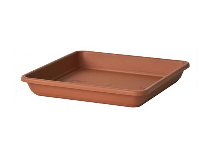 europlast-krea-square-flower-pot-underplate-terracotta-colour-22cm