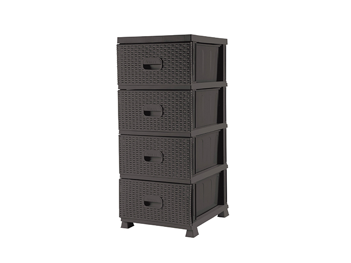 rattan-design-4-drawer-plastic-storage-unit-brown-45cm-x-45cm-x-90cm