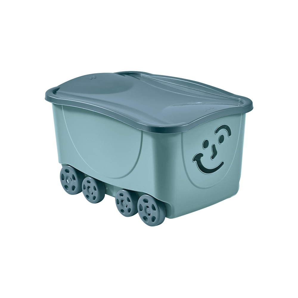m-home-fancy-smile-roller-box-with-lid-wheels-blue-47-5l