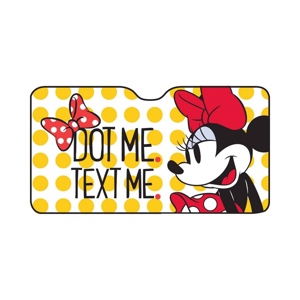 minnie-mouse-dot-me-text-me-front-car-sunshade-130cm-x-70cm