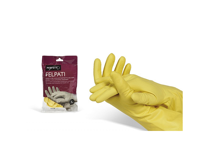 perfetto-household-gloves-yellow-size-medium