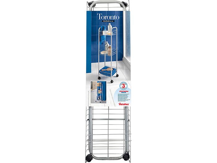 metaltex-toronto-stainless-steel-3-tier-trolley