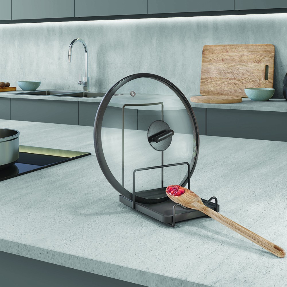 metaltex-kitchen-organiser-lid-and-ladle-stand-tokyo-lava-grey