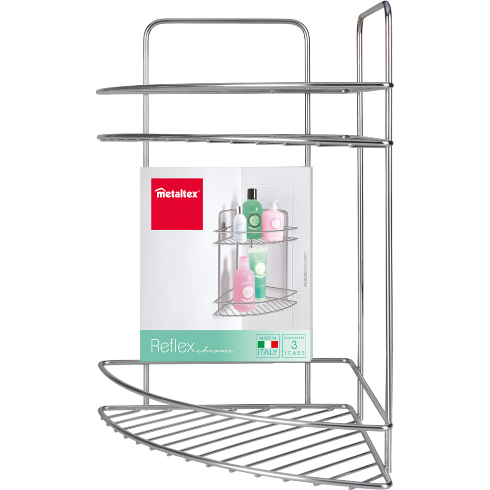 metaltex-reflex-2-tier-corner-shower-caddy-chrome