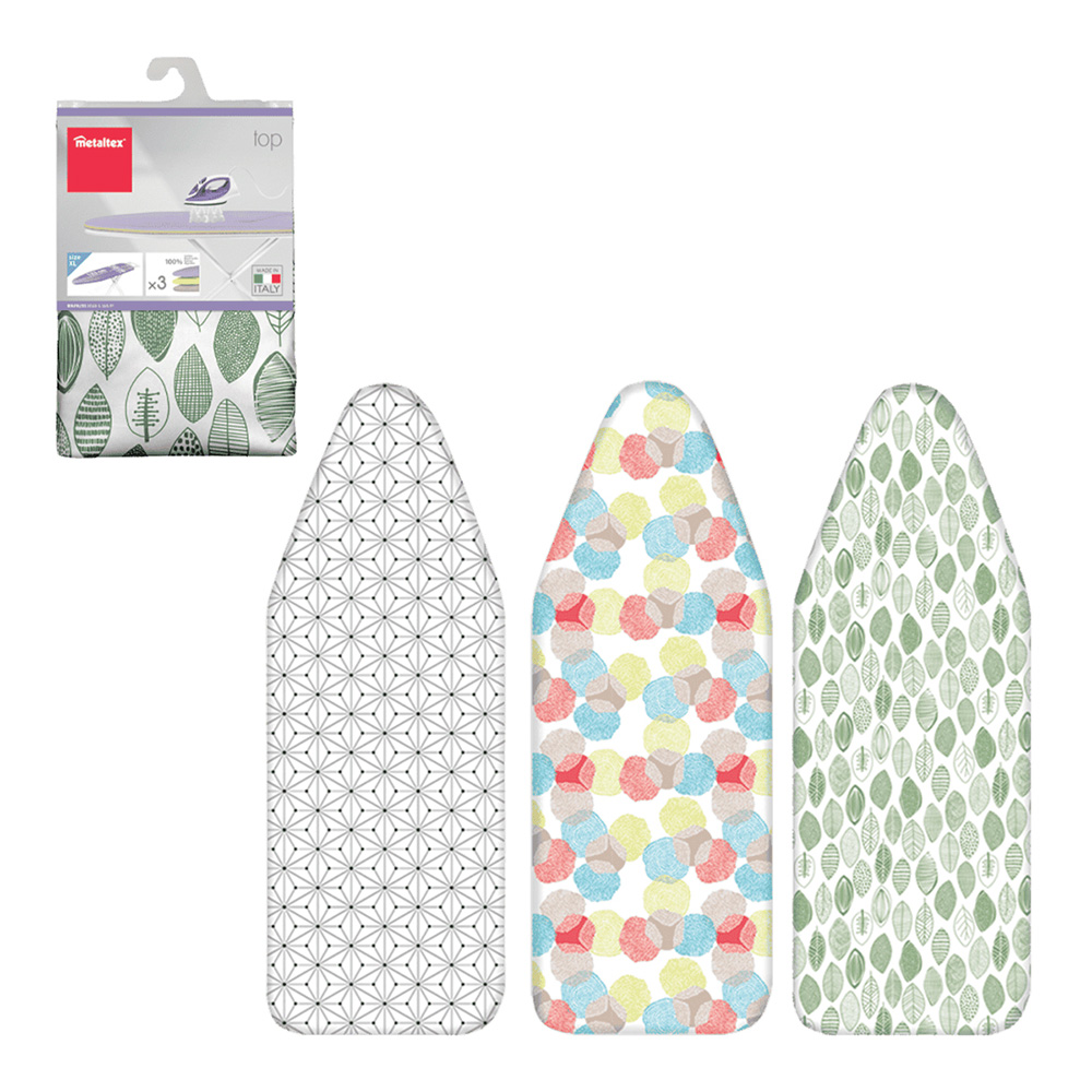 metaltex-top-ironing-board-cover-140cm-x-55cm-3-assorted-designs