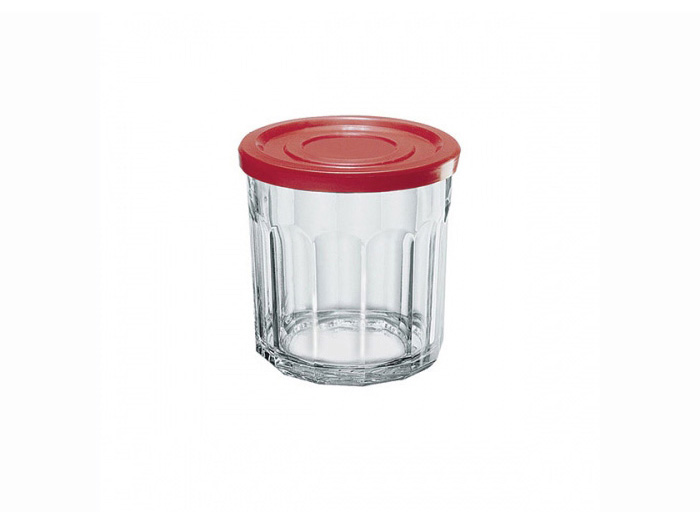 borgonovo-glass-storage-jar-with-red-lid-0-45l