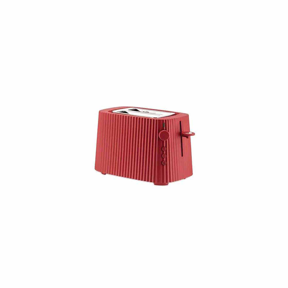 plisse-2-slice-toaster-red-850w