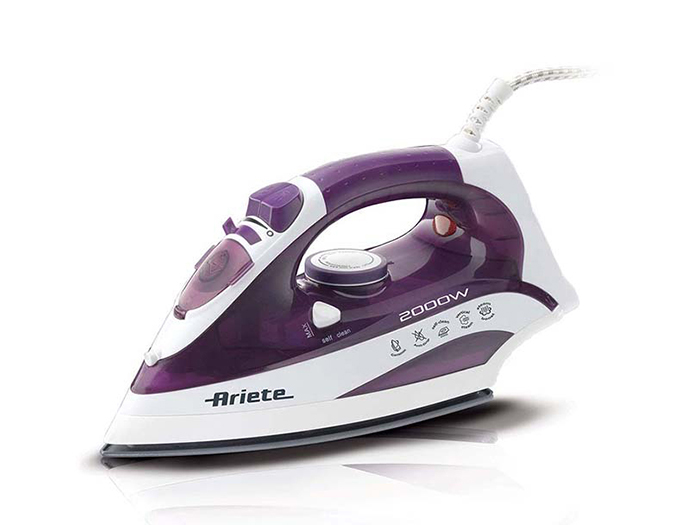 ariete-steam-iron-in-white-and-purple-300ml-2000w