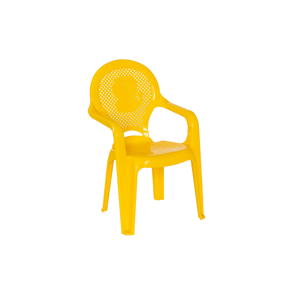 adria-lion-outdoor-plastic-chair-for-children-yellow