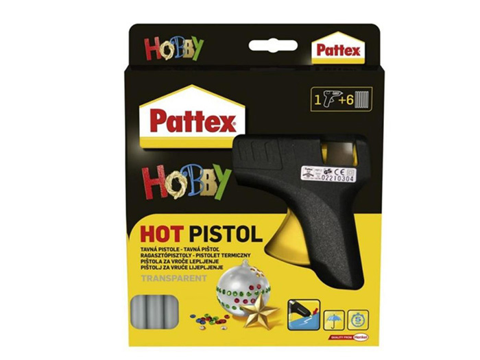 pattex-hot-pistol-transparent-glue-gun-including-6-hot-sticks
