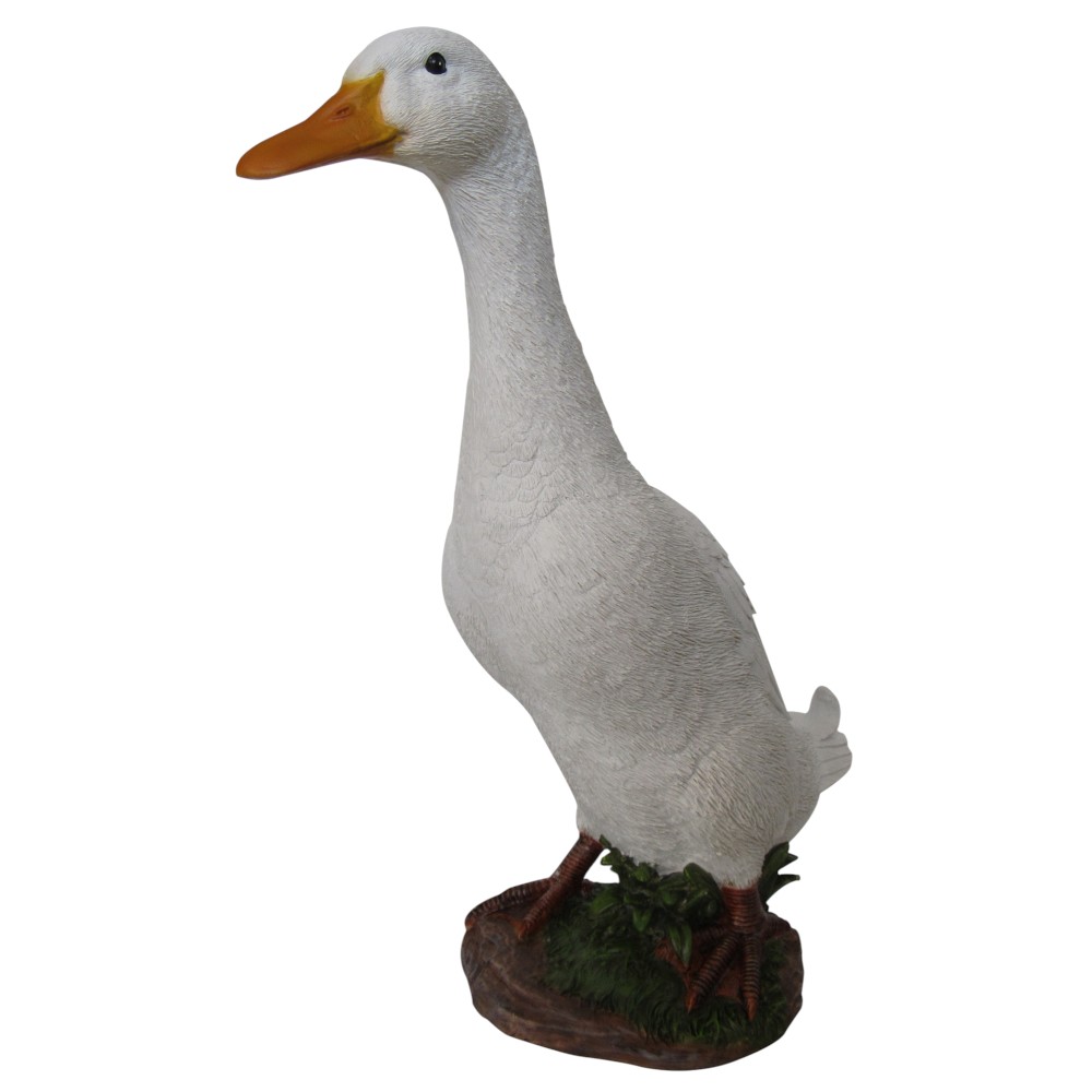 garden-decorative-statue-white-goose