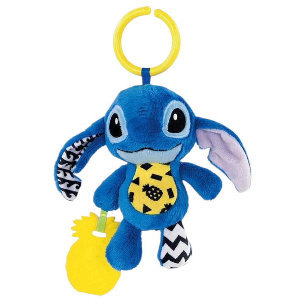 clementoni-disney-stitch-soft-rattle-toy-blue