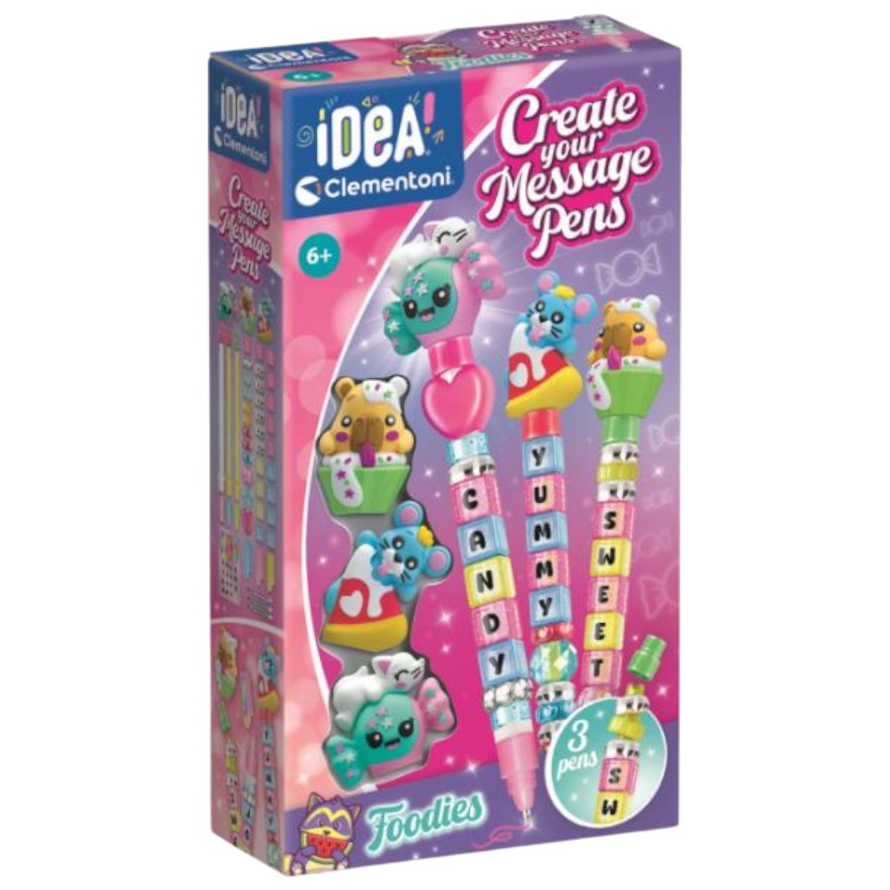 clementoni-idea-create-your-message-foodies-pen-set-of-3-assorted-designs