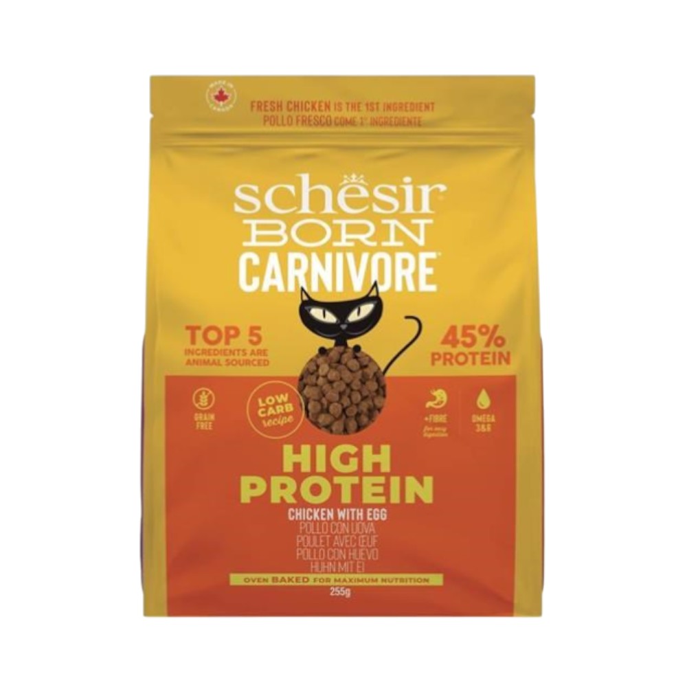 schesir-dry-born-carnivore-chicken-egg-adult-255g