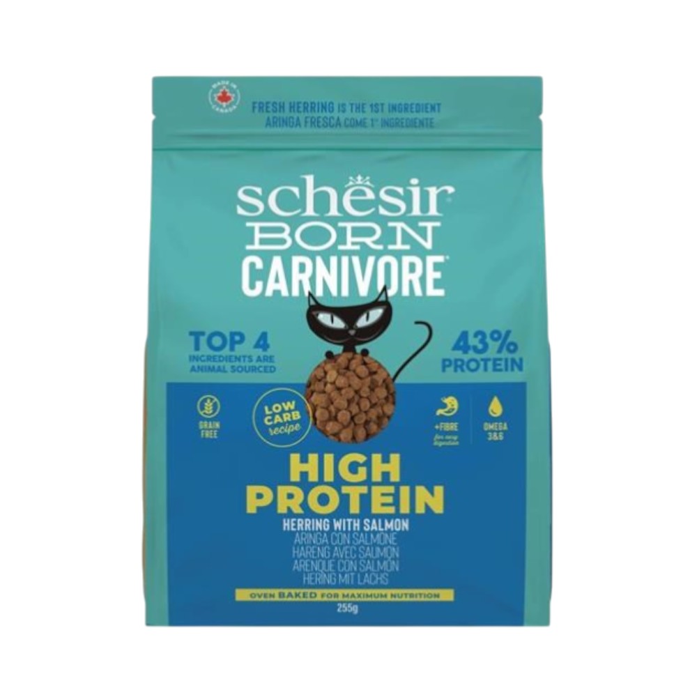 schesir-born-carnivore-herring-and-salmon-adult-255g