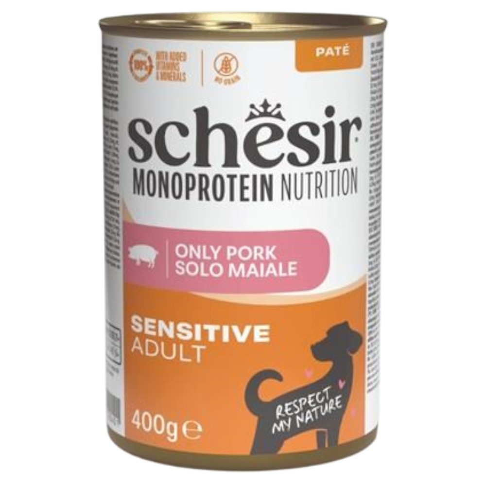schesir-dog-monoprotein-active-beef-400g-pate