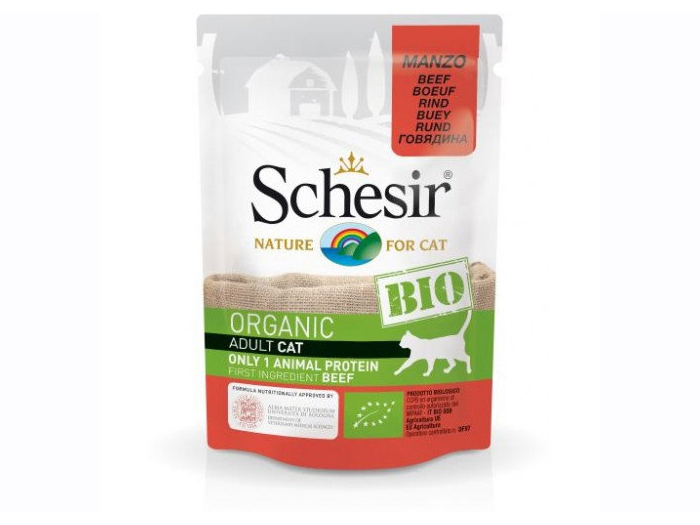 schesir-bio-organic-beef-wet-cat-food-pouch-for-adult-cats-85-grams