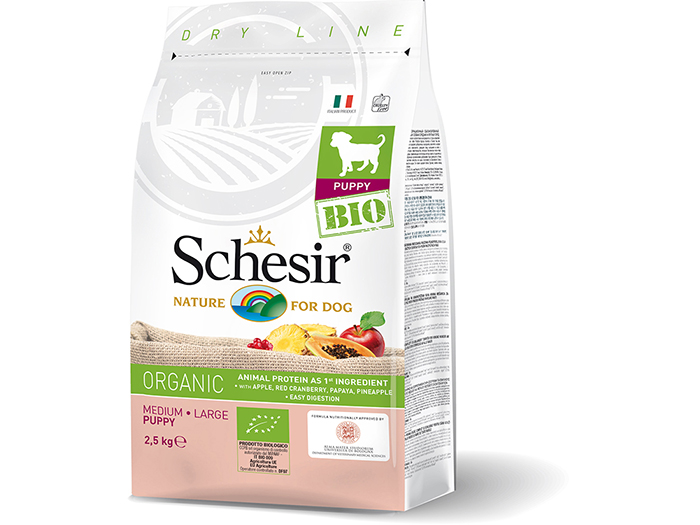 schesir-bio-organic-medium-large-puppy-food-2-5kg