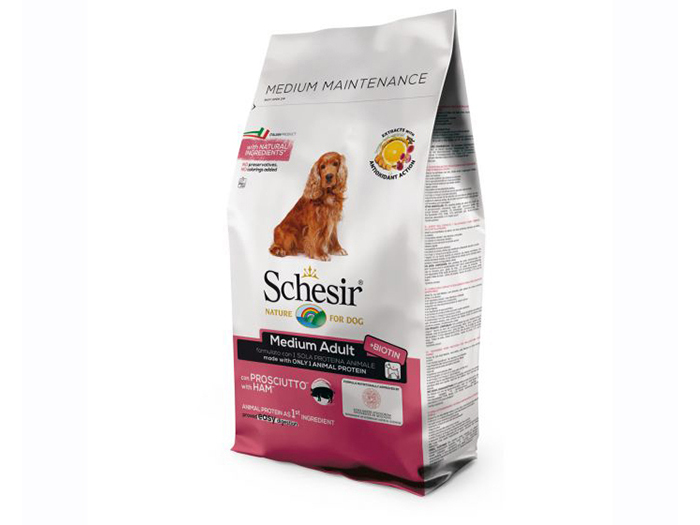 schesir-medium-maintenance-ham-dog-food-3kg
