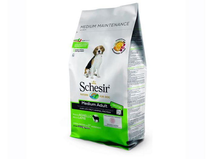 schesir-medium-maintenance-lamb-dog-food-3kg