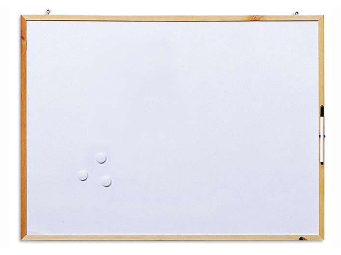 pircher-white-magnetic-notice-board-with-wooden-frame-59cm-x-39-5cm