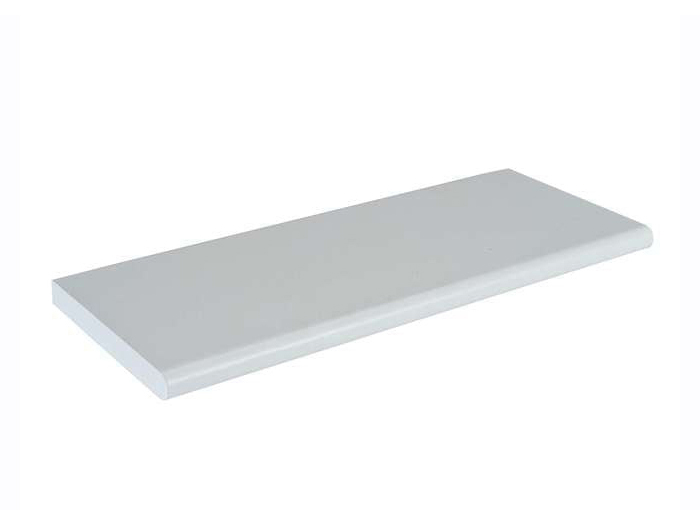 Floating Shelf with Hidden Metal Brackets - White • Höfina